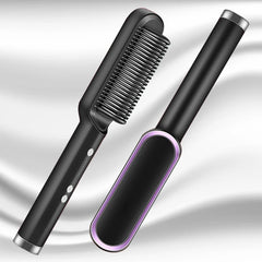 ✨ Electric Hair Straightener Brush