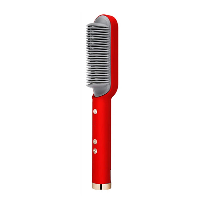 ✨ Electric Hair Straightener Brush